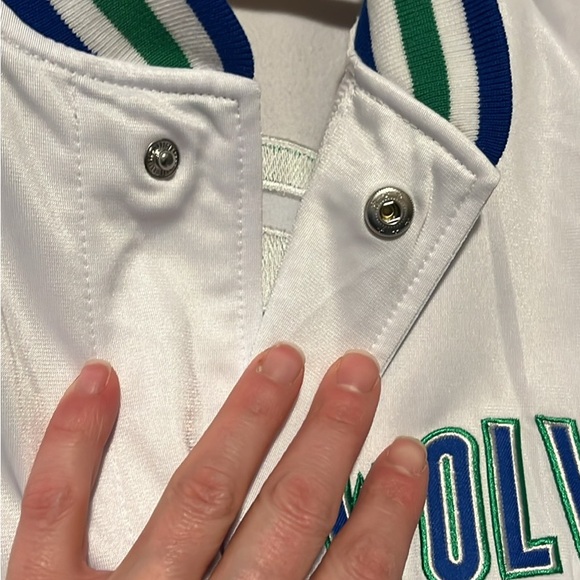 Minnesota Timberwolves NBA 2023 Retro Warm-Up Jacket - Picture 7 of 10